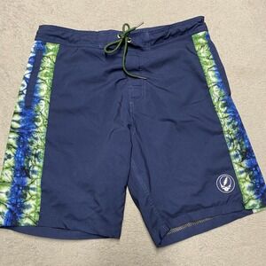 Section 119 Grateful Dead Board Shorts Mens 32 Swim Trunks Steal Your Face
